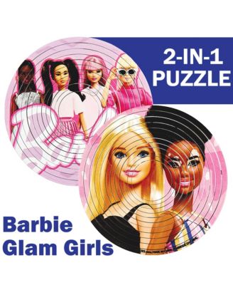 Spin Flip Puzzle: Barbie Glam Girls