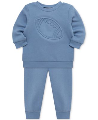 Baby Boys Football Sweatshirt & Pants, 2 Piece Set