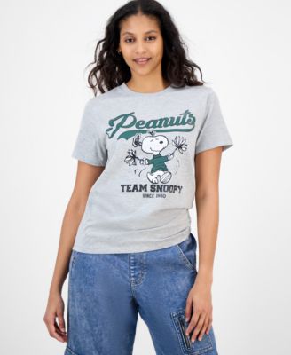 Grayson Threads, The Label - Juniors' Peanuts Snoopy Cheer T-Shirt
