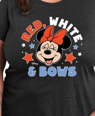 Plus Size Disney Minnie Graphic Crew Neck T-Shirt