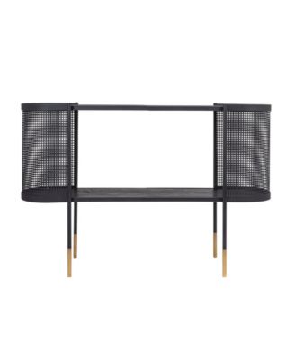 CREATIVE CO-OP 14.2" Metal Sleek Modern Console Table