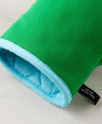 Spade Flower Soft Silicone Mini Mitt Set, 5.5" x 8"