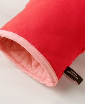 Spade Flower Soft Silicone Mini Mitt Set, 5.5" x 8"