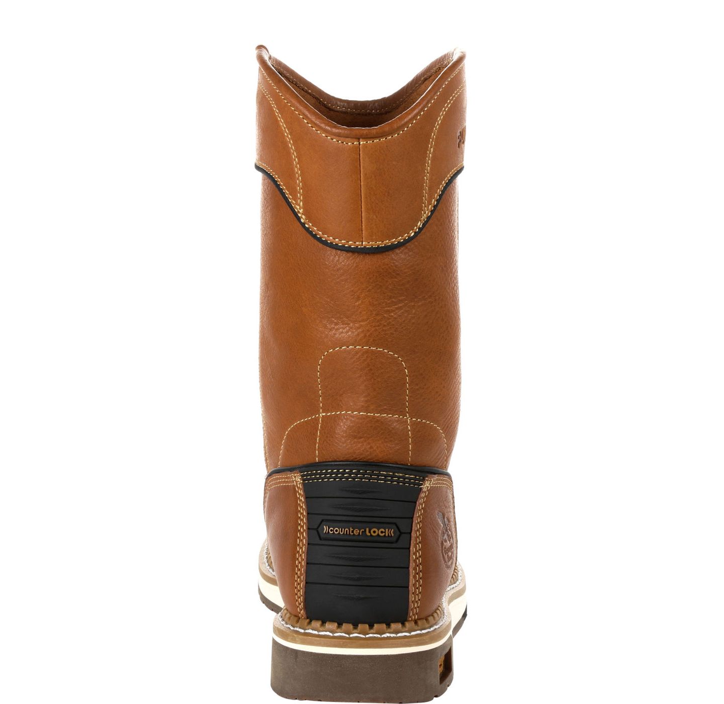 Мужские ботинки GEORGIA BOOT Amp LT Wedge Pull On Work Boot, цвет: Коричневый — фото 3