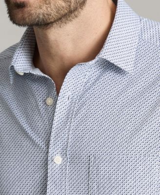 Мужская рубашка Teramo Performance Teramo с коротким рукавом и пуговицами обычного кроя без застежки