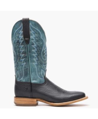 Men's Arena Pro Black and Blue Lagoon Western Boot
