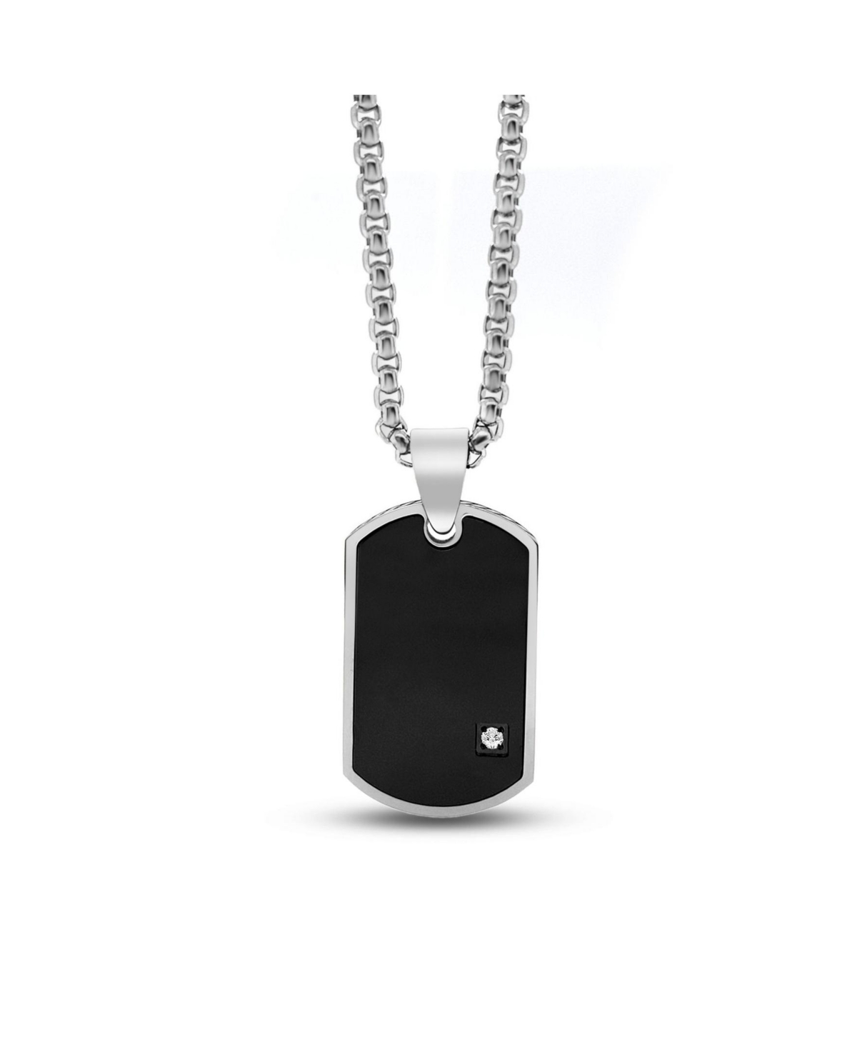 Obelis Disc Tag Necklace - Gold