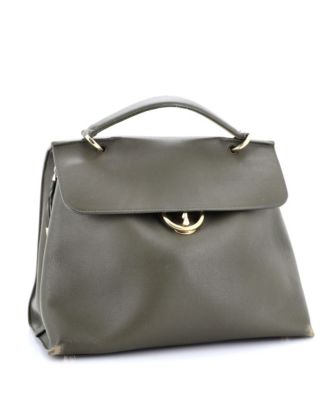 Кожаная сумка Salvatore Ferragamo Large Jet Set с верхней ручкой, бывшая в употреблении