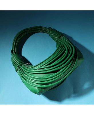 Женская сумочка из проволоки - Зеленая