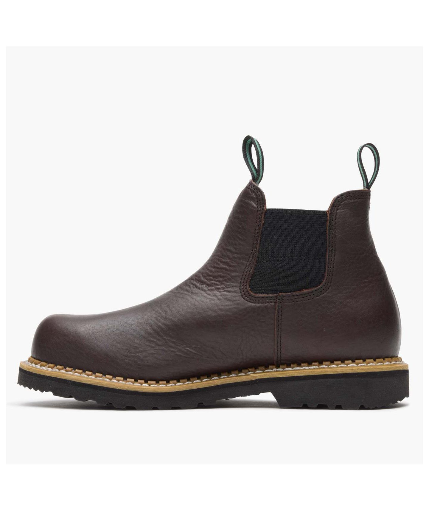 Мужские ботинки GEORGIA BOOT Georgia Giant Waterproof Steel Toe Chelsea, цвет: Коричневый — фото 3