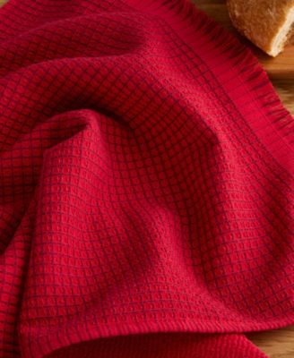 Gourmet Series Gridlines Kitchen Towels Set of 3, 18" x 28"