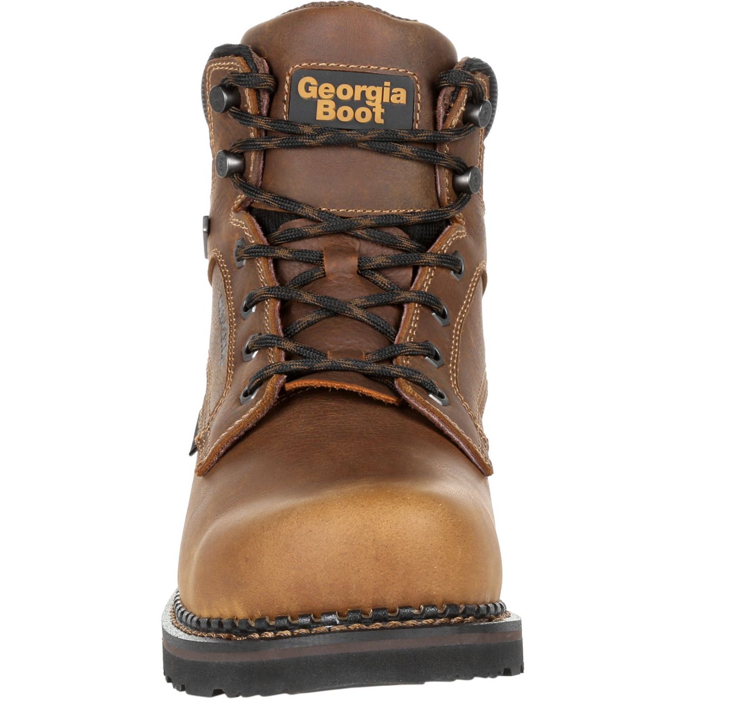 Мужские ботинки GEORGIA BOOT Georgia Giant Revamp Steel Toe Internal Met-Guard Waterproof Work Boot, цвет: Коричневый — фото 3
