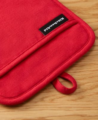 Gourmet Series Gridlines Pot Holder Set, Pack of 2