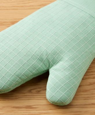 Gourmet Series Gridlines Oven Mitts Set, Pack of 2