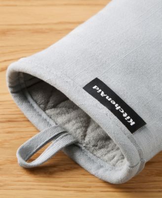 Gourmet Series Gridlines Mini Oven Mitts Set, Pack of 2