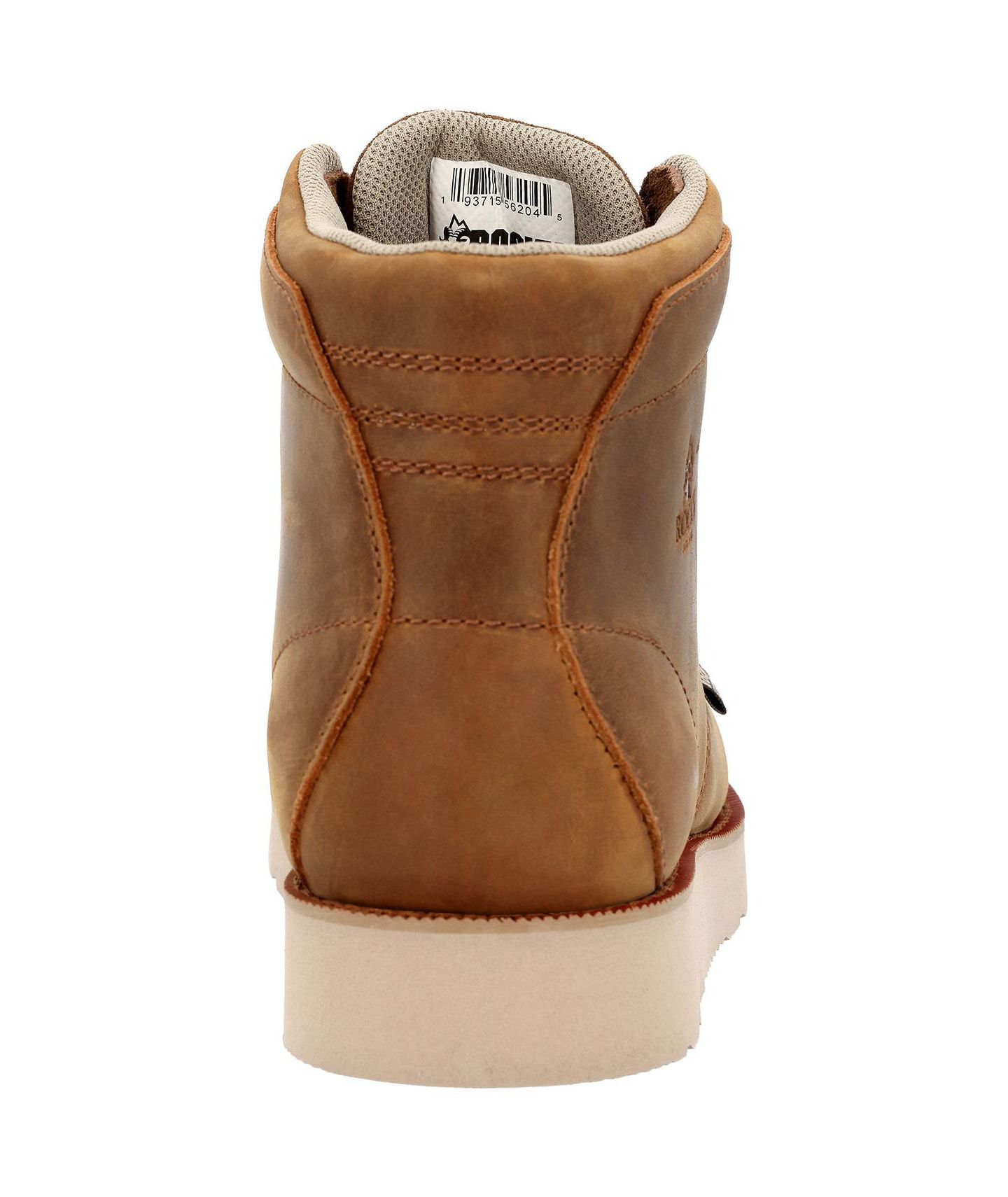 Мужские ботинки ROCKY MonoCrepe Wedge 6" Composite Toe Work Boot, цвет: Crazy Horse — фото 3