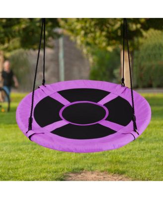 40 Inch Flying Saucer Tree Swing Indoor Outdoor Play Set