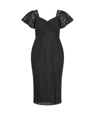 Кружевное миди-платье Maisie большого размера в стиле ГОРОДСКОГО шика