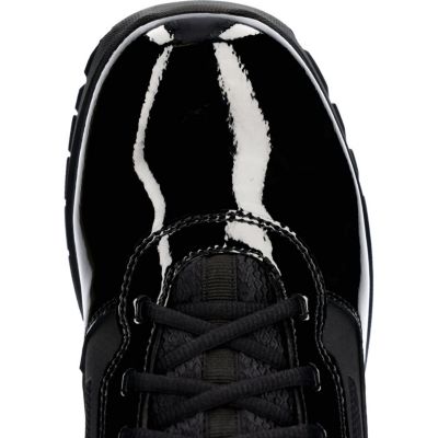 Men's Cadet 8" Black Side Zip Public Service Boot