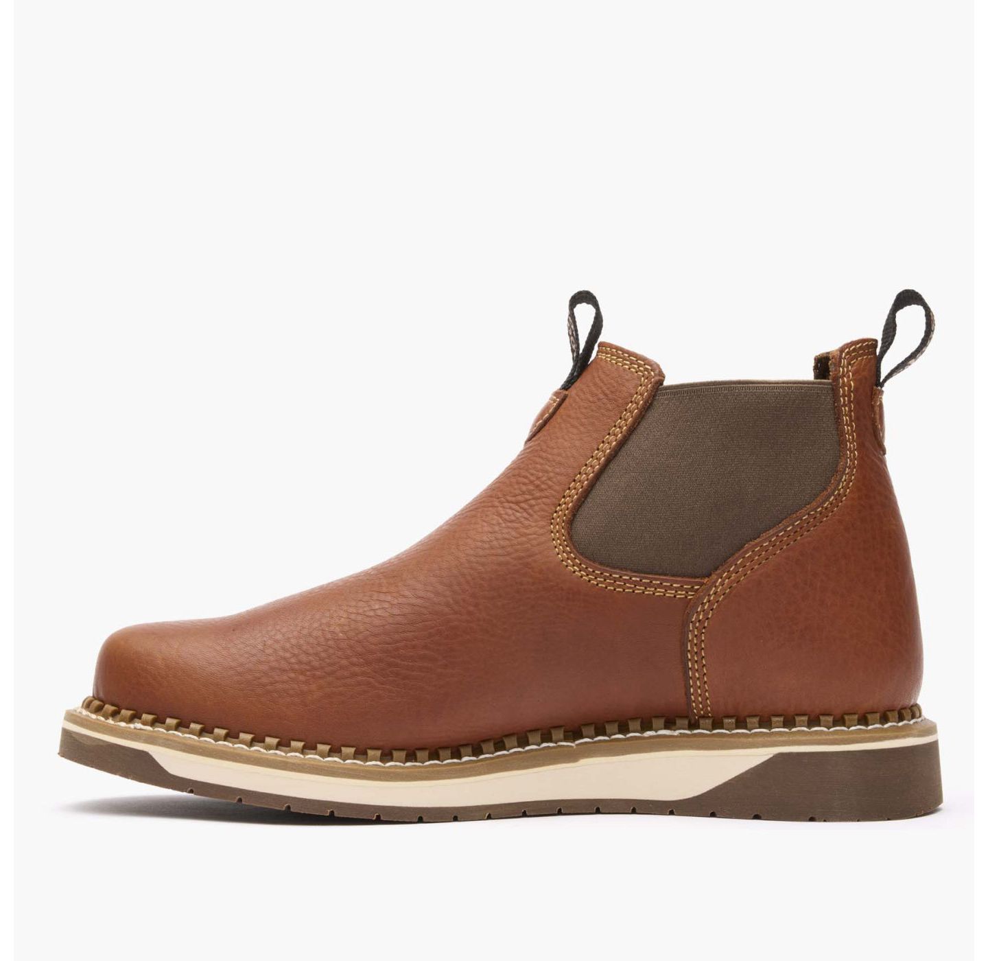 Мужские ботинки GEORGIA BOOT Amp LT Wedge Chelsea Work Boot, цвет: Коричневый — фото 5