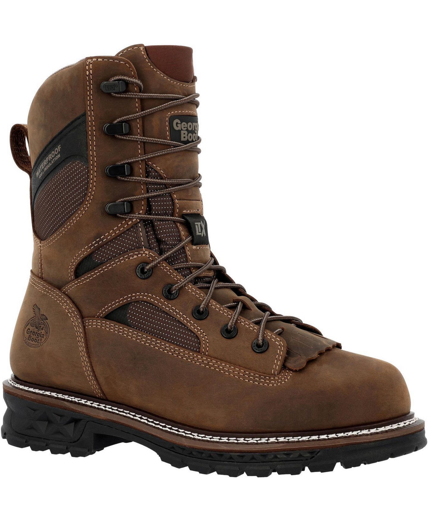 Мужские ботинки GEORGIA BOOT Ltx Logger 9" Composite Toe 400G Insulated Waterproof Work Boot — фото 1