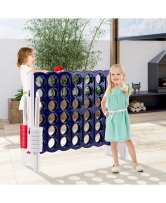 3.5 Feet Tall Jumbo 4-to-Score Giant Game Set with 42 Jumbo Rings