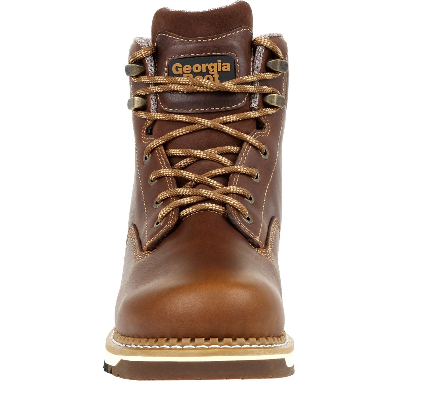 Мужские ботинки GEORGIA BOOT Amp LT Wedge Waterproof Work Boot, цвет: Коричневый — фото 5