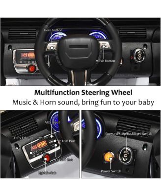 12V Electric Ride On Truck with Parental Remote Control and LED Lights