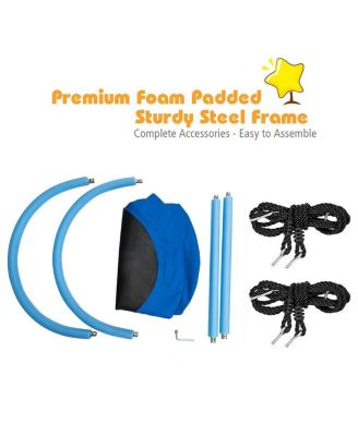 60 Inch Saucer Surf Outdoor Adjustable Swing Set