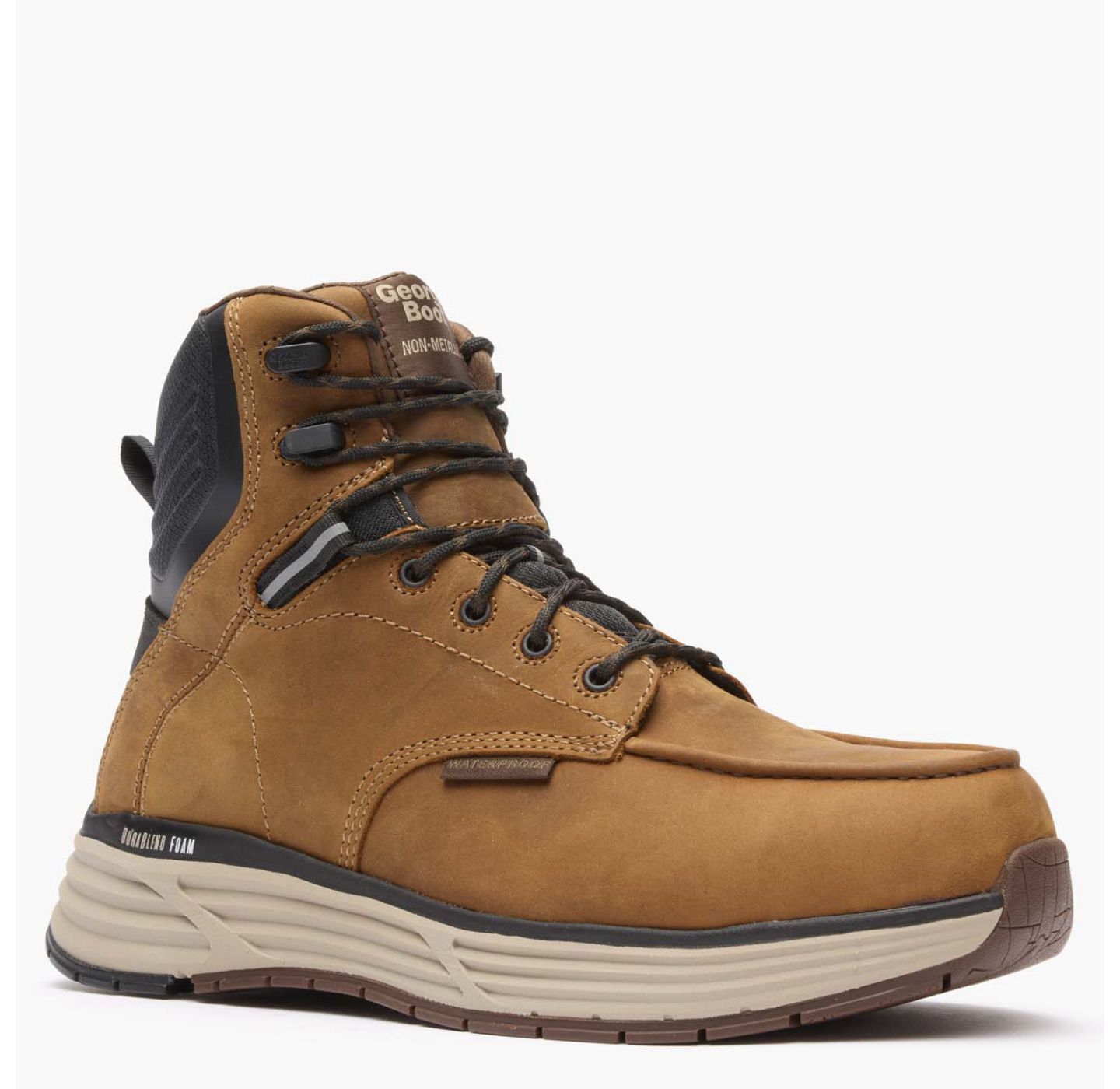 Мужские ботинки GEORGIA BOOT DuraBlend Sport Composite Toe Waterproof Work Boot, цвет: Коричневый — фото 10