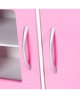 Kid's Wooden Pretend Cooking Play Kitchen Set