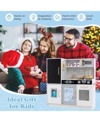 Toddler Pretend Play Kitchen for Boys and Girls 3-6 Years Old