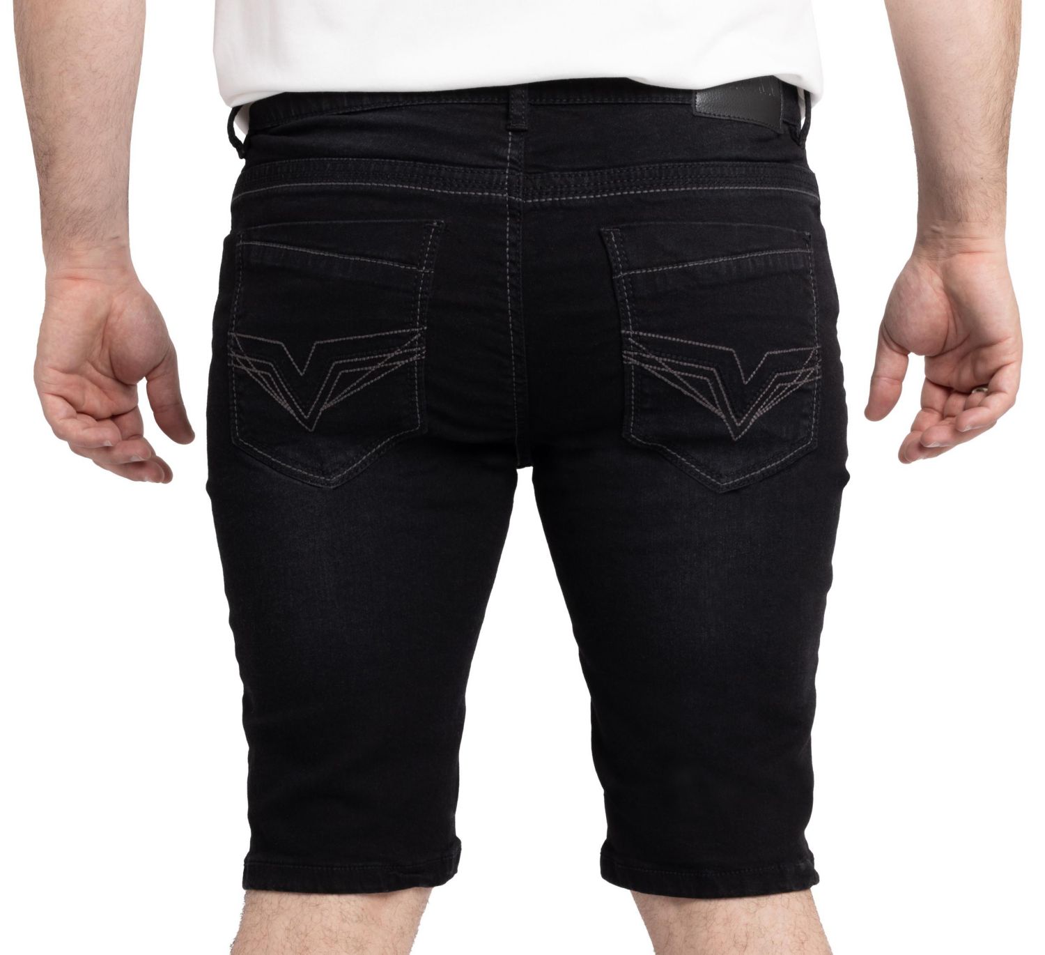 Men's Saddle Stitch Denim Shorts