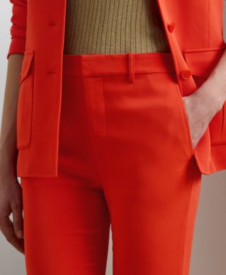 Petite Stretch Cady Cropped Pants