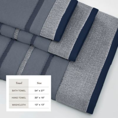 Luxurious Cotton Decorative 6-Piece Bath Towel Set