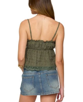 Женская майка-сорочка Orian с завязками на груди от Edikted