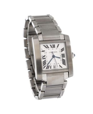 Tank Francaise Automatic Watch in Stainless Steel 28mm