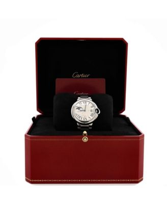 Бывшие в употреблении часы Cartier Ballon Bleu de Cartier Moonphase с автоподзаводом из нержавеющей стали диаметром 37 мм