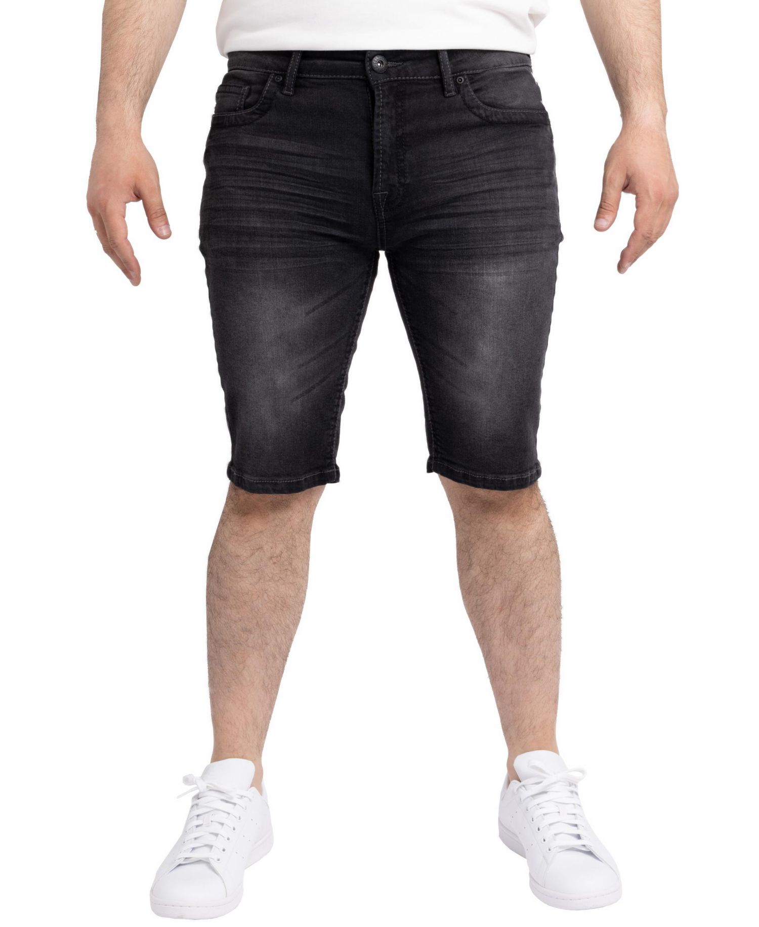 Men's Saddle Stitch Denim Shorts