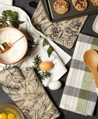 Home Sweet Farmhouse Kitchen Collection Cotton Kitchen Linen, Set of 4