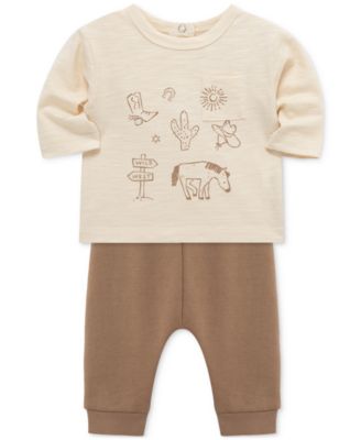 Baby Boys Wild West Sweatshirt & Jogger Pants, 2 Piece Set