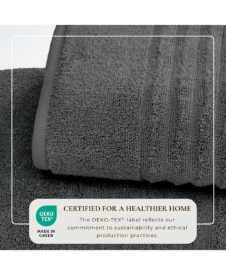 Luxury Combed Cotton Hand Towel Set, 6-Piece