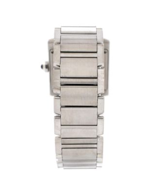 Tank Francaise Quartz Watch in Stainless Steel 25mm