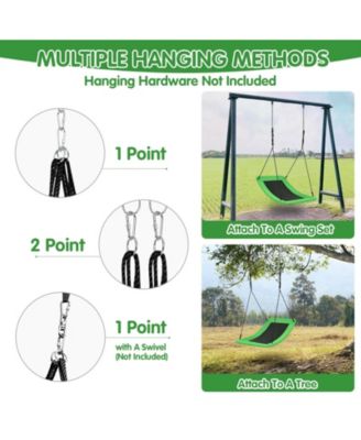 700lbs Giant 60 Inch Platform Tree Swing for Kids and Adults