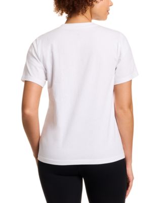 Women's Cotton Logo-Graphic Crewneck T-Shirt