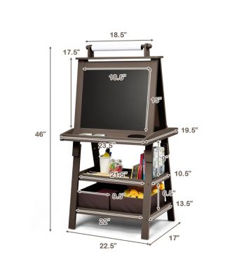 3 in 1 Double-Sided Storage Art Easel