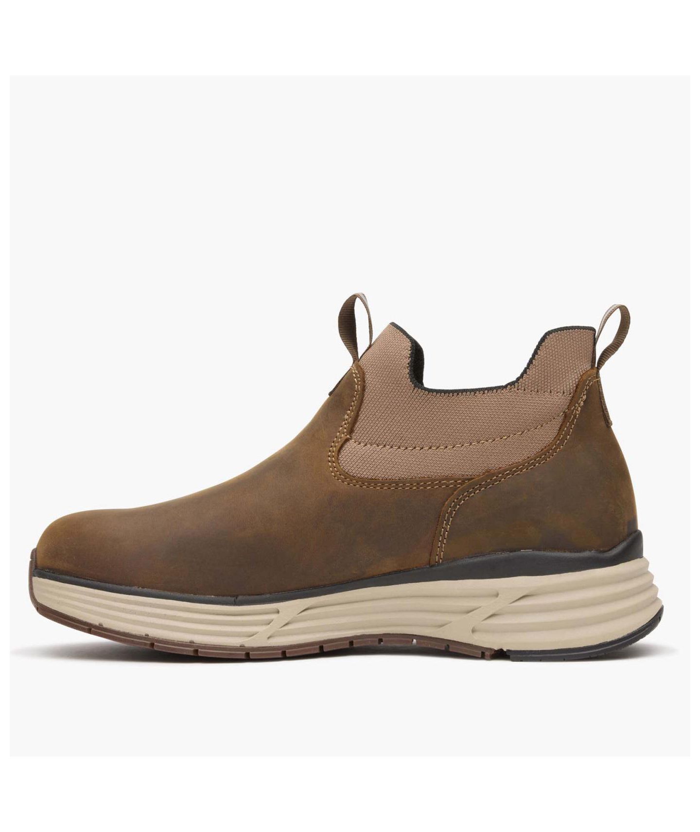Мужские ботинки GEORGIA BOOT DuraBlend Sport Waterproof Chelsea Work Boot, цвет: Коричневый — фото 7