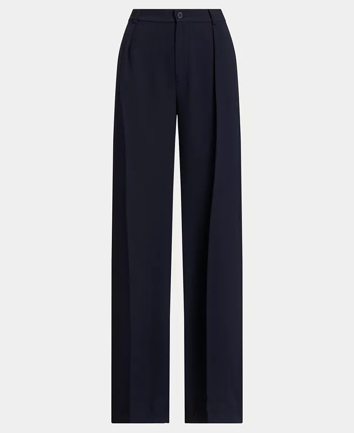 Women's Double-Faced Georgette Wide-Leg Pants - thumbnail 5