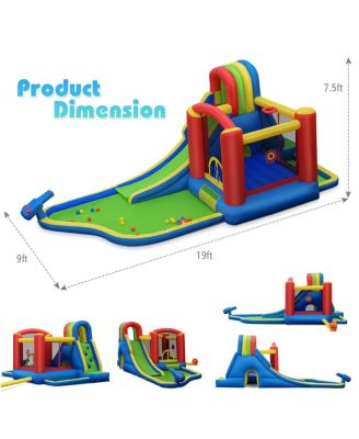 Inflatable Kid Bounce House Castle with Blower