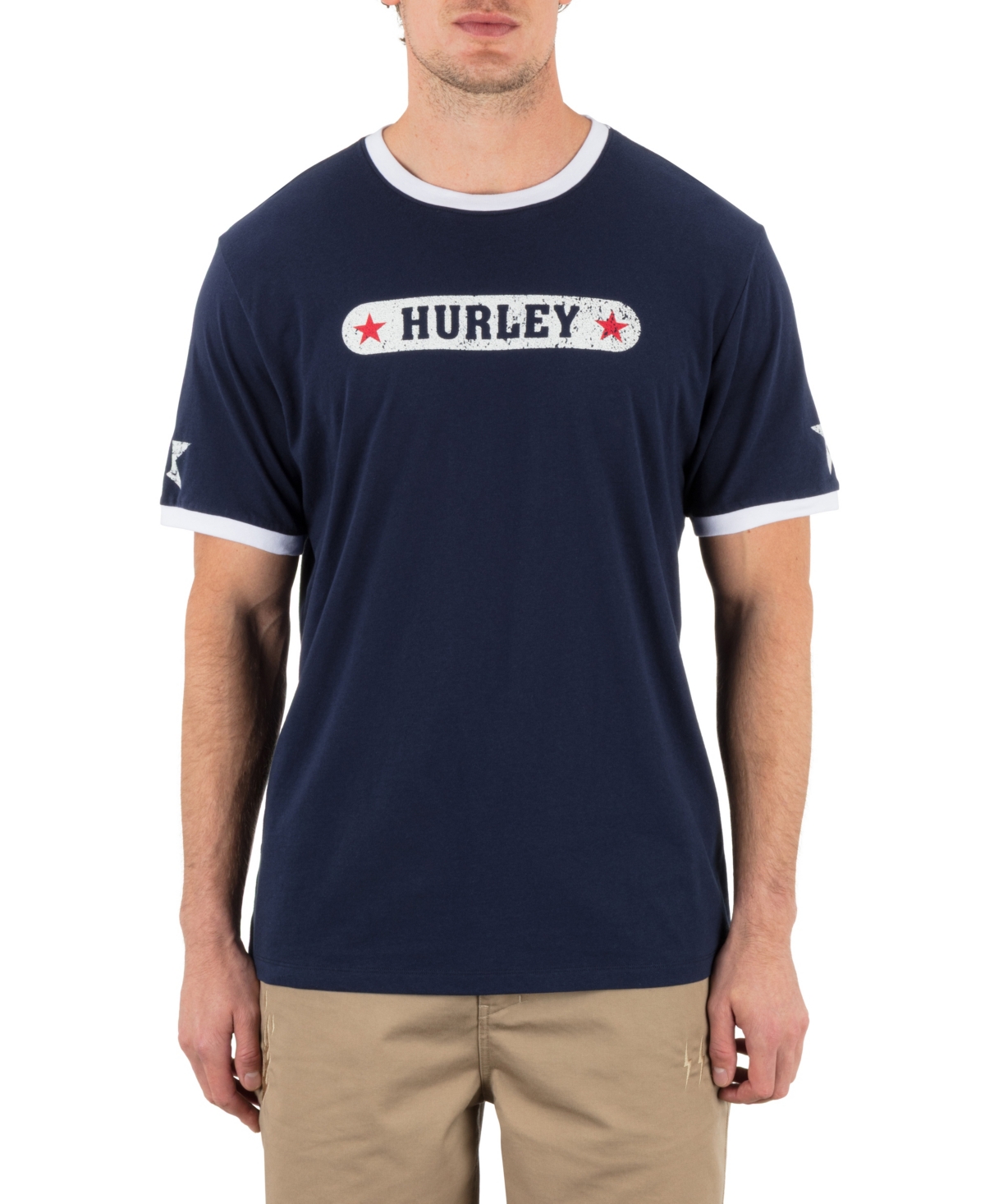 Men's Blink Ringer Short Sleeve T-Shirt - Obsidian